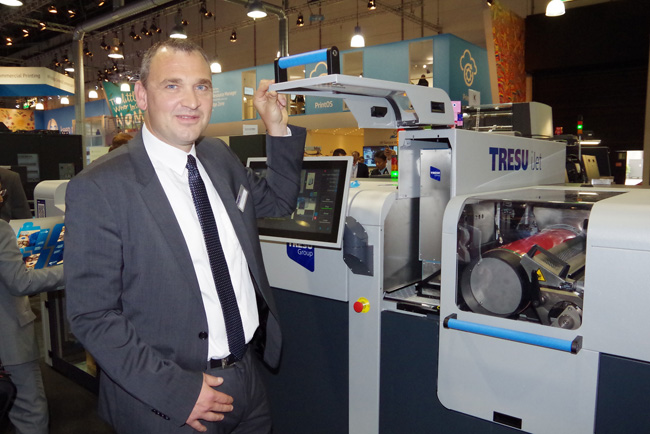 La nueva impresora inkjet iJet de TRESU mejora la flexibilidad del flujo de trabajo de impresin digital para cartn plegable