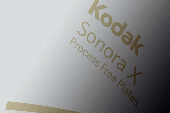 El liderazgo en la tecnologa de las planchas sin procesado de Kodak da un paso adelante con la introduccin de las planchas SONORA X