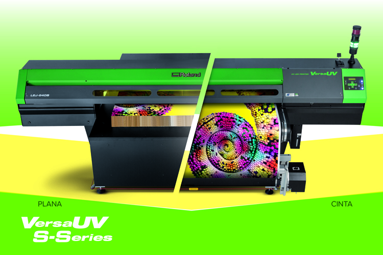 Mxima calidad y versatilidad en impresin UV con la serie VersaUV S de Roland DG