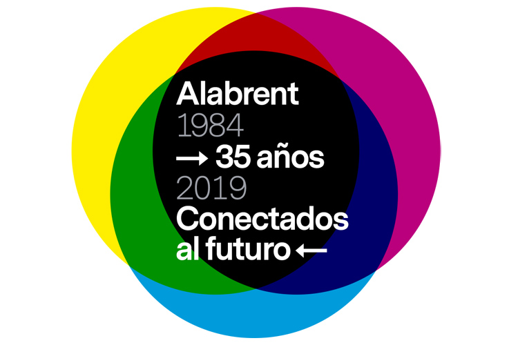 Alabrent celebra el 35 aniversario junto al Museu-Mol Paperer de Capellades y todos sus clientes en Graphispag 2019