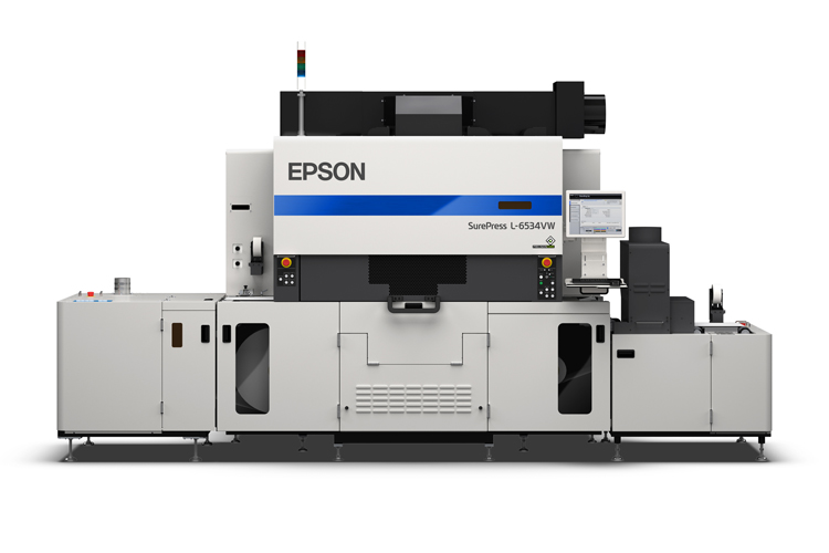 La nueva SurePress de Epson alcanza velocidades de impresin de hasta 50 metros por minuto