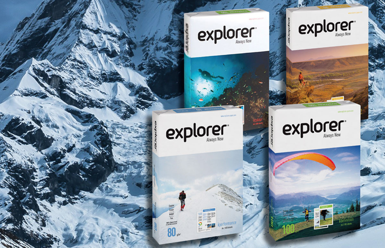 Durante marzo... Unin Papelera lanza una promocin con el papel Explorer