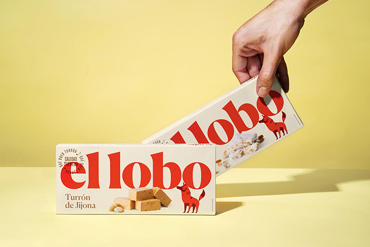 El packaging de turrones El Lobo y la tipografa Nostalgia para Vogue Espaa, galardonados con el Grand Laus 2020 en la categora Diseo Grfico