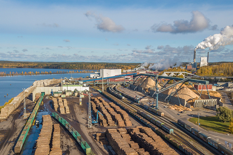 Stora Enso invierte 80 millones de euros en manipulacin de madera en las fbricas de Imatra