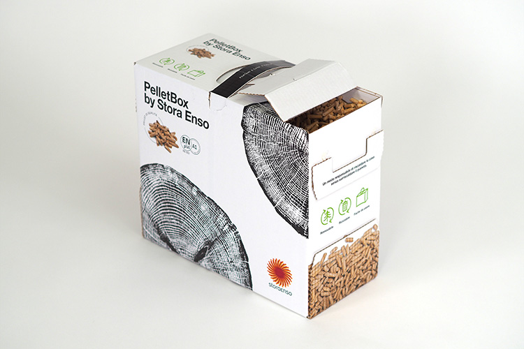 El packaging de pellets de Stora Enso gana el premio mundial de diseo Worldstar