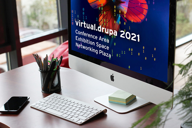 Espacio de exposicin, rea de conferencias y Networking Plaza: los tres pilares de virtual.drupa estn ganando impulso