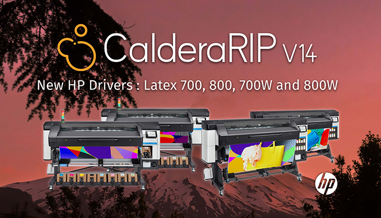 Caldera announces drivers for new HP Latex 700 and 800