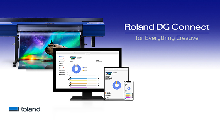 Roland DG Connect mejora la comunicacin y la creatividad de los clientes con una optimizacin de la gestin del proceso de impresin