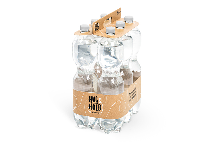 Mondi controla el envasado de bebidas con Hug&Hold, una nueva alternativa sostenible al envoltorio de plstico retrctil