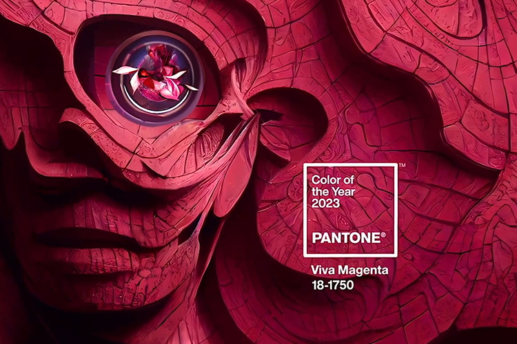 Pantone presenta el color del ao 2023: PANTONE 18-1750 Viva Magenta