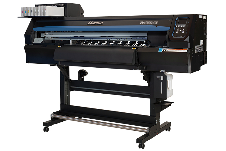 Mimaki lanza la impresora TxF300-75 ms rpida para ampliar las oportunidades de impresin directa sobre pelcula (DTF) fiable y de calidad