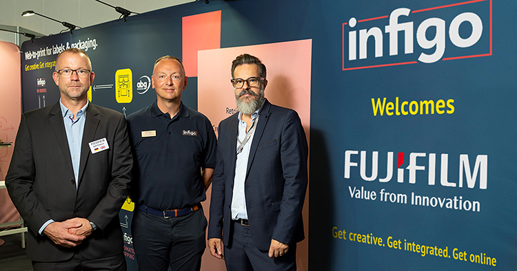 Infigo se asocia con Fujifilm para proporcionar soluciones de impresin web con la Jet Press FP790