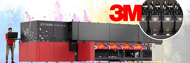 Tauro wide-format hybrid inkjet printers and Anuvia inks obtain 3M Performance Guarantee