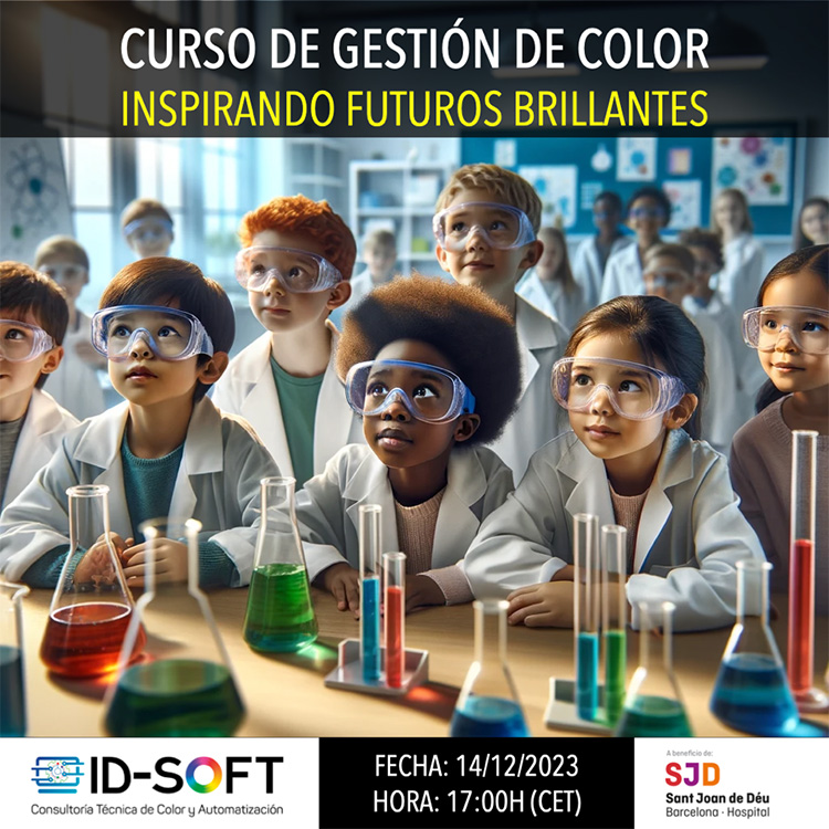 ID-Soft organiza un Curso de Gestin de Color Solidario en beneficio del Hospital Sant Joan de Du