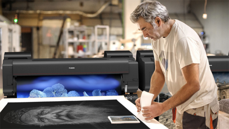 Canon presenta una nueva serie de impresoras de gran formato imagePROGRAF PRO de 12 tintas para los mercados de la fotografa profesional y artstica