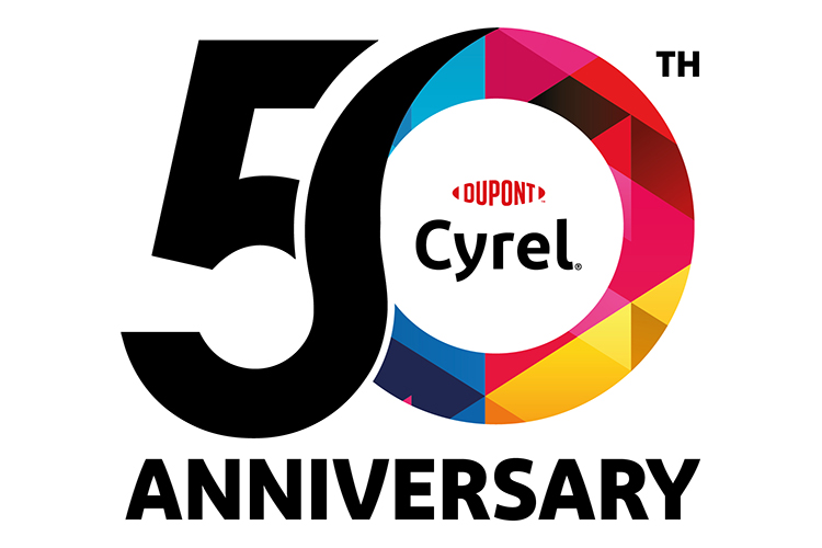 DuPont celebrates 50 years of the Cyrel brand, emphasizing its commitment to innovation for the next generation of flexographic printing