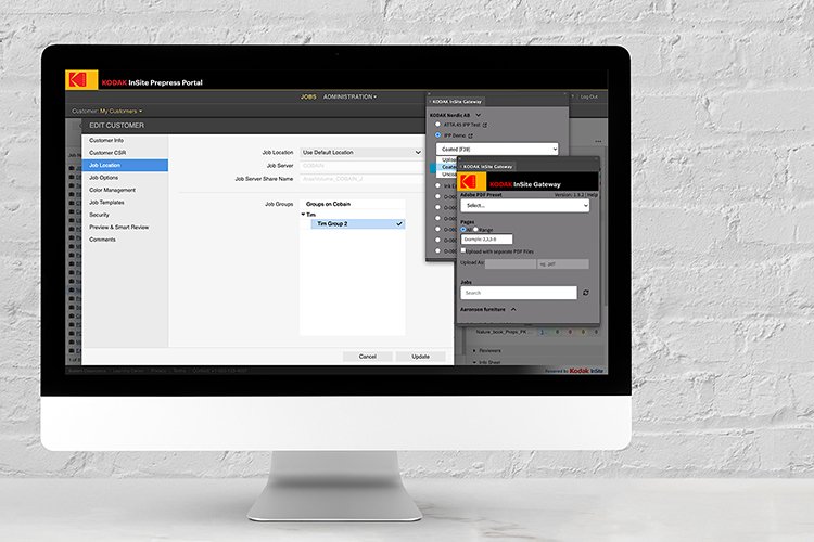 Kodak makes online collaboration more convenient and secure with the launch of PRINERGY INSITE Portals Version 10.0