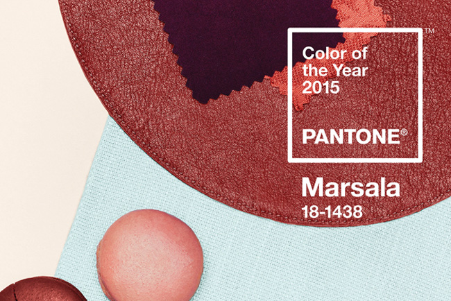 Pantone revela el color del año 2015: PANTONE 18-1438 Marsala