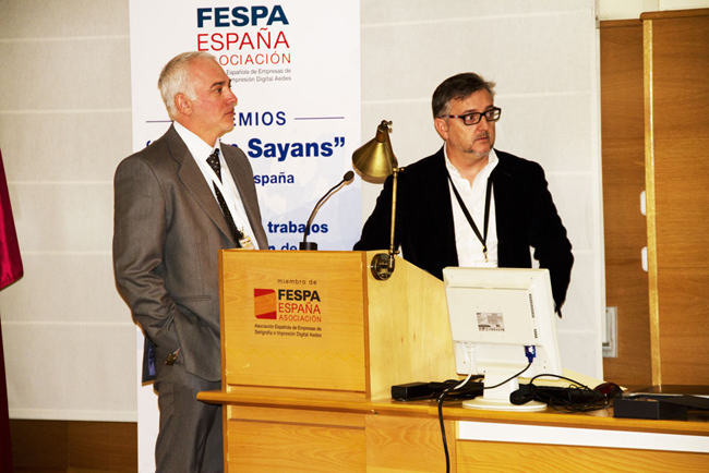 Documento Oficial de los II Premios Ramón Sayans organizado por Fespa España