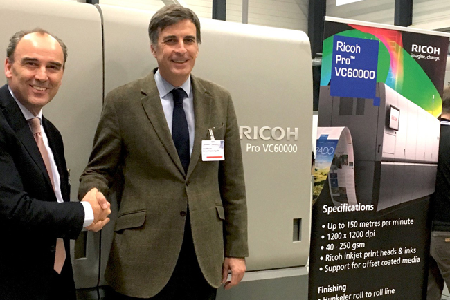 Servinform adquiere una Ricoh PRO VC60000 para alcanzar nuevos mercados