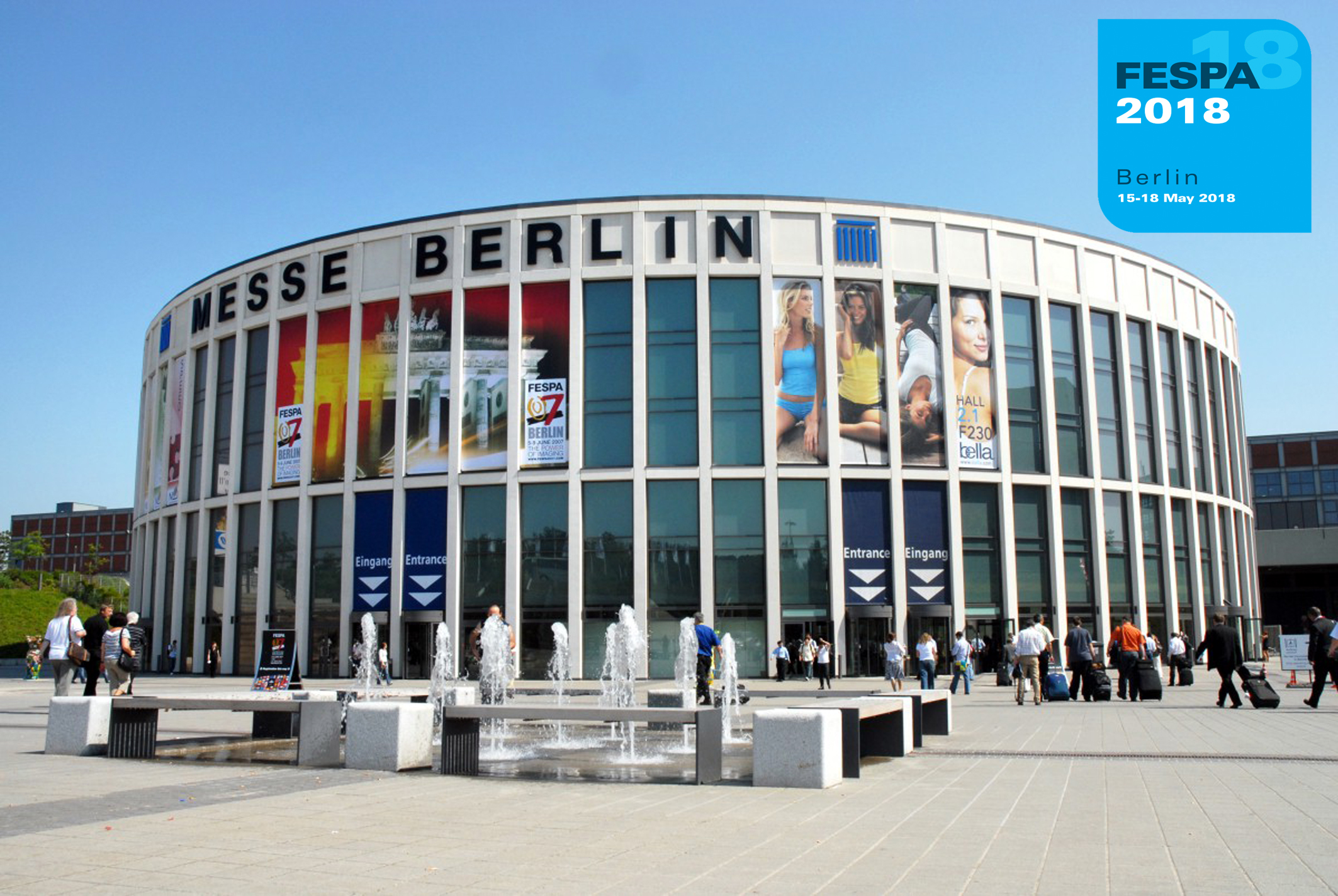 FESPA anuncia las fechas para la edición de 2018 que se celebrará en Berlín (Alemania)