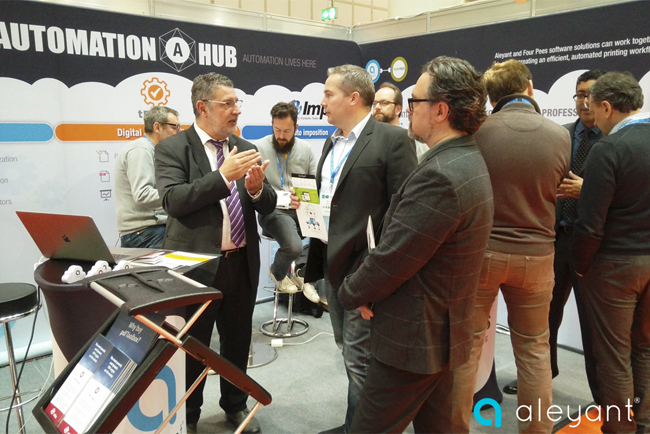 Aleyant presenta en Fespa 2017 la automatización de sus soluciones en la nube