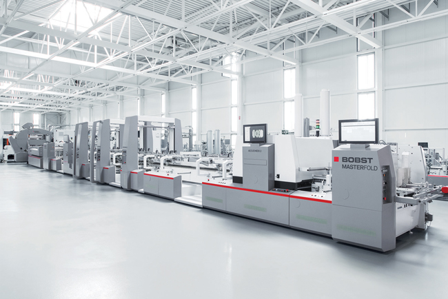 Bobst, 75 años de pasión por el plegado-encolado