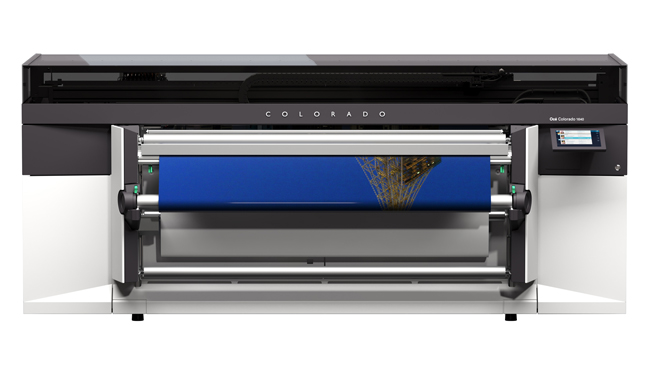 Canon presenta en C!Print 2017 la nueva Océ Colorado 1640 con tecnología UVgel
