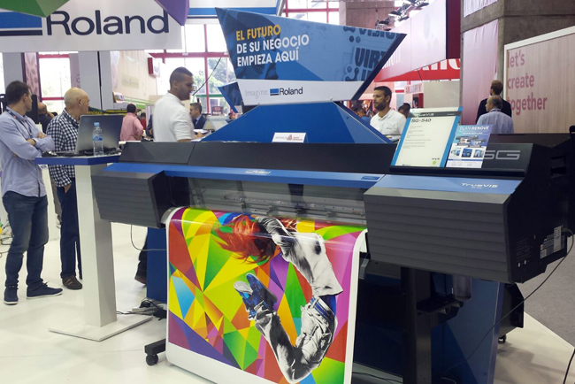 El futuro de la impresión digital llega a C!Print Madrid 2017 de la mano de Roland DG