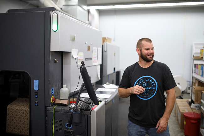 Blue Label Digital Printing integrates CERM MIS and Esko Automation Engine production system to effectively manage ten-fold growth