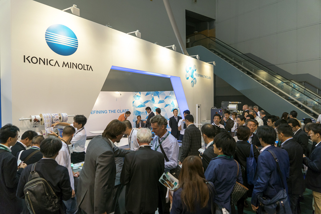 Konica Minolta impulsa el crecimiento en Labelexpo Europe