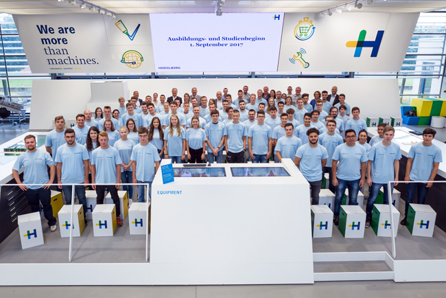 Heidelberg comienza una nueva línea de formación con un enfoque en la digitalización