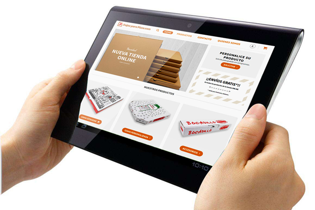 Tu caja de pizza a un click