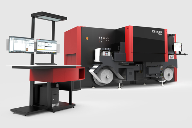 Xeikon anuncia la nueva impresora digital de etiquetas inkjet UV Xeikon PX2000
