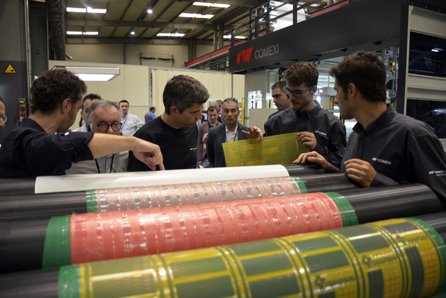 Colaboración entre Lohmann y Comexi, la experiencia es la clave