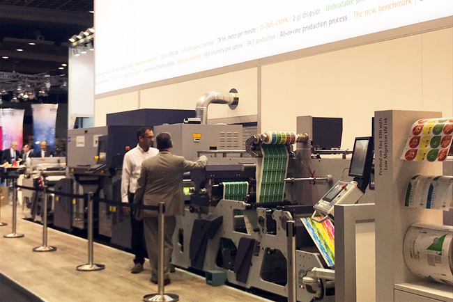 Espectacular acogida en Labelexpo de la nueva solución de Durst para la producción de etiquetas
