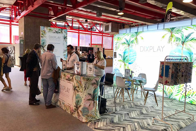 Dixplay revoluciona C!Print Madrid 2017 dando un paso más allá con la decoración de interiores