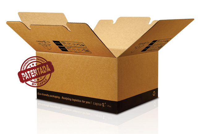 La caja CAPSA 2in1® Plus, una novedad de embalaje de Unión Papelera
