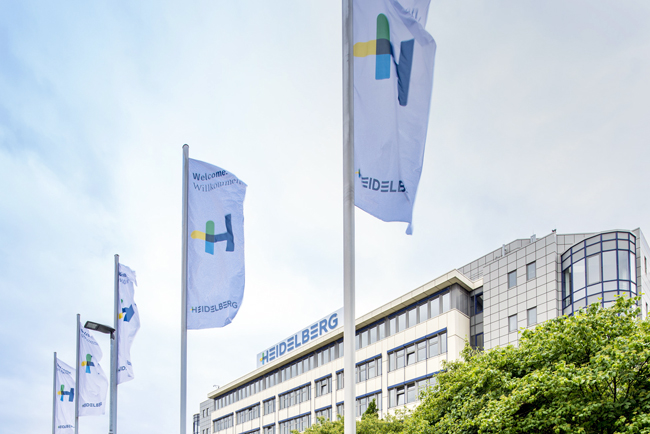 Heidelberg logra beneficios netos después de impuestos durante la primera mitad del año