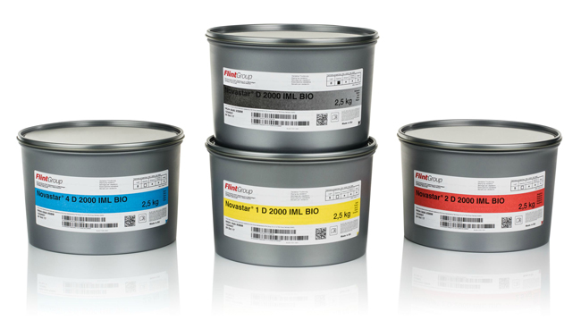 Flint Group Sheetfed anuncia el lanzamiento global de la nueva gama BIO de etiquetado en el molde, Novastar® D 2000 IML BIO