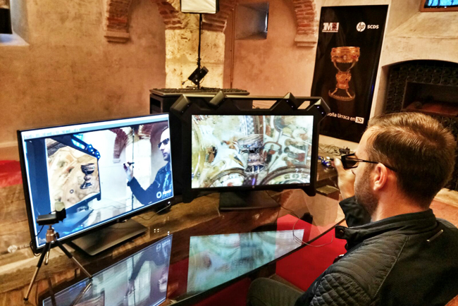HP recrea un modelo 3D del Santo Grial y acerca al público una de las joyas más importantes de la historia