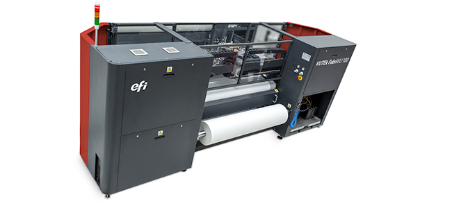 Un impresor sueco de formato ancho se pasa a la EFI VUTEk FabriVU para producir rótulos textiles