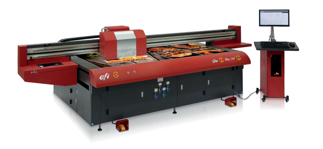 EFI Continues Innovation with Newest Dedicated Flatbed Printer