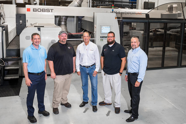 Acme Corrugated Box smashes production record on BOBST flexo folder gluer