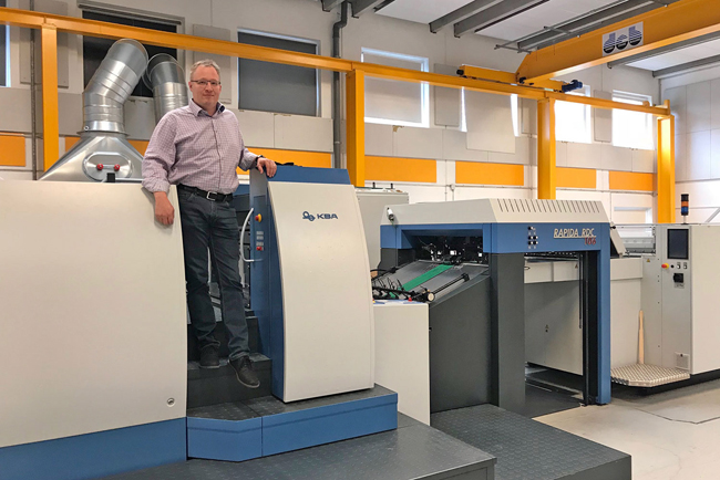 La empresa danesa ScanMould utiliza troquelado rotativo de KBA para sus etiquetas