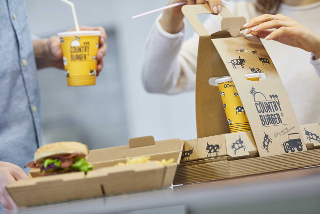 Mondi crea un envase único para una cadena de comida rápida de la República Checa
