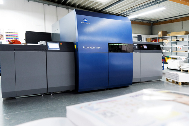 Konica Minolta supera las treinta instalaciones de AccurioJet KM-1 en todo el mundo