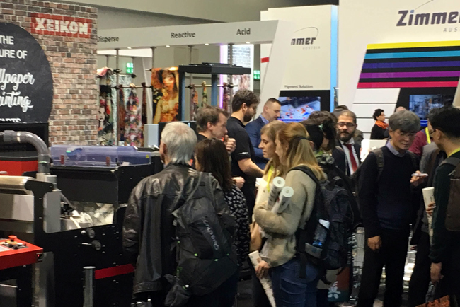 Xeikon celebra su éxito de ventas en Heimtextil 2018