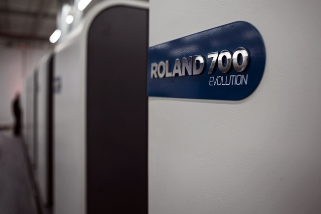 ROLAND 700 EVOLUTION Ultima®, la máquina de impresión definitiva