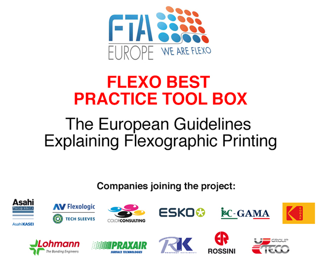 ¡Flexo Best Practice Tool Box (Guía de buenas prácticas para flexografía) – Incorporación de Kodak y trabajos en curso!